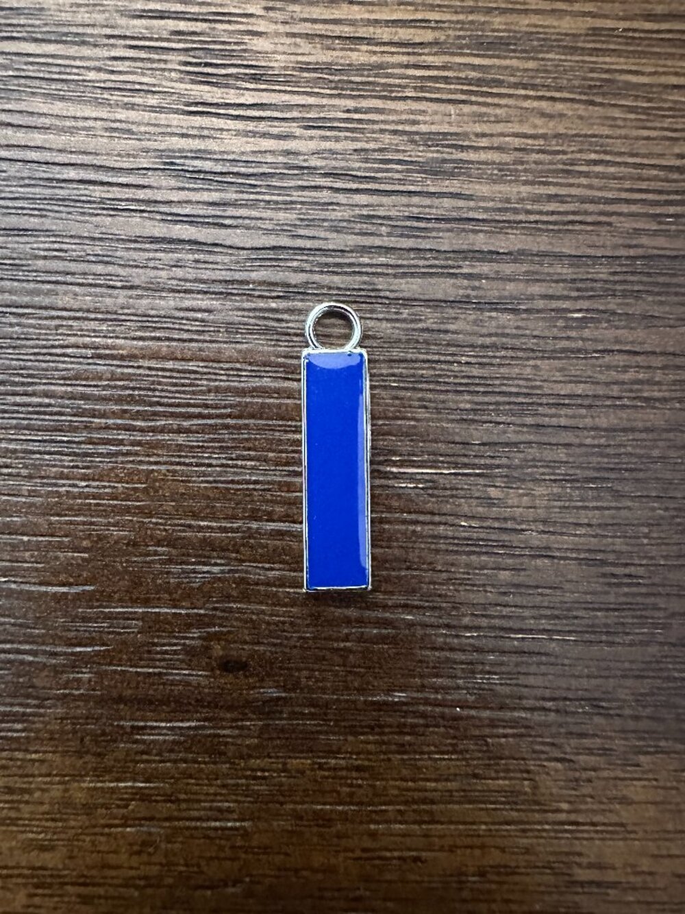 WEIGHT WATCHERS 5 Pound Weight Loss Milestone Charm Key Tag Enamel Dark Blue